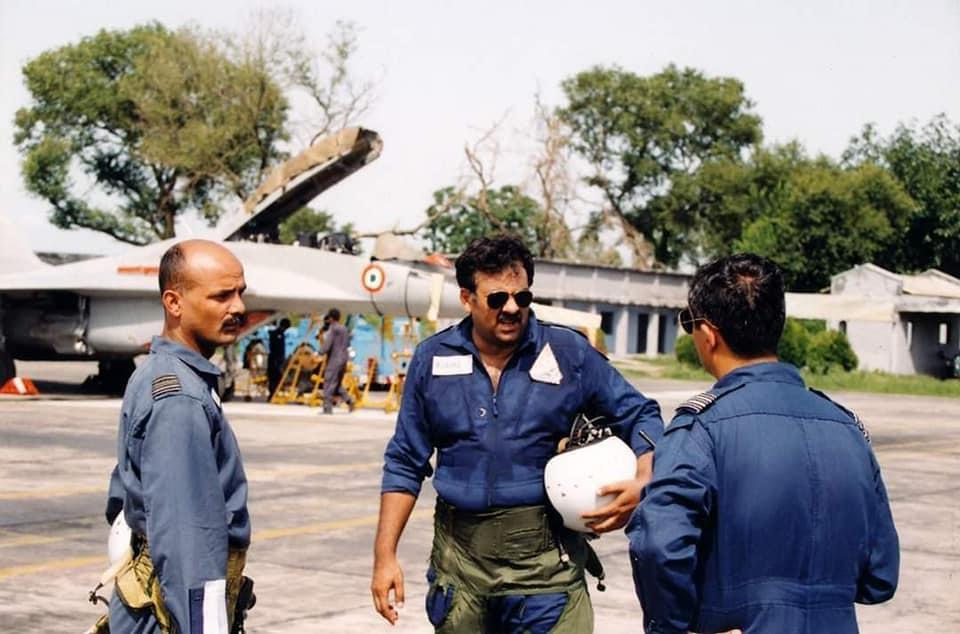 Shiv Kunal Verma in the cockpit of a Mirage 2000